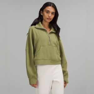 Lululemon scuba oversized funnel neck half-zip